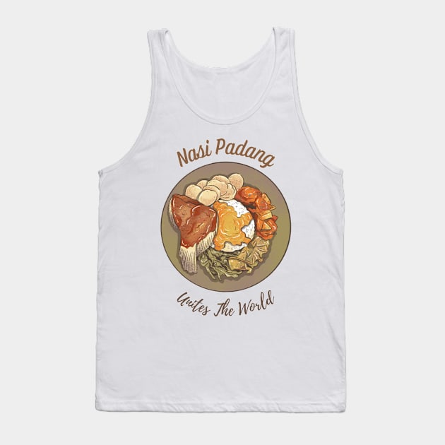 Nasi Padang Unites The World Tank Top by Airen0Stamp